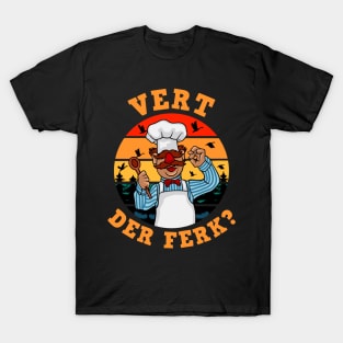 Vert der ferk vintage sunset T-Shirt